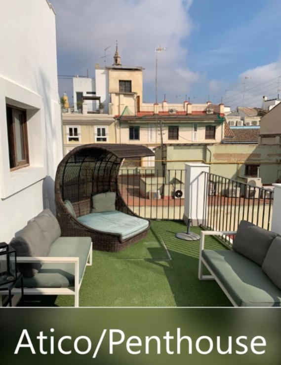 Plaza Negrito Apartments Valencia Exterior foto